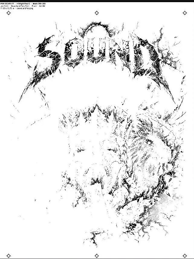 Scarlet film separated by Separation Engine from the Sound and Fury design